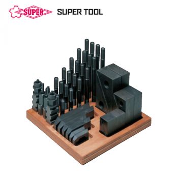 Bộ đồ gá kẹp chi tiết gia công | Clamping set | SUPER TOOL