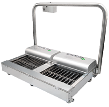 Máy vệ sinh đế giày tự động DS-414, hãng DAESHIN