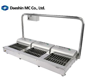 Máy rửa đế giày tự động DS-515, hãng DAESHIN