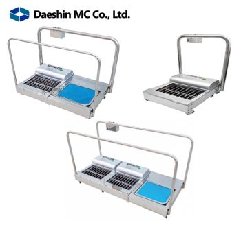 Máy vệ sinh đế giày tự động hãng Daeshin