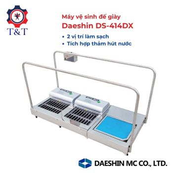 Máy vệ sinh đế giày tự động Daeshin DS-414DX
