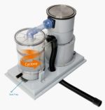 Thiết bị hút bụi đế giày tự động solecheck hãng Daeshin